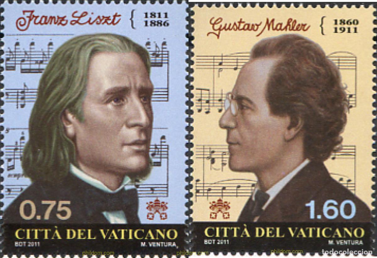 Sellos: 275709 MNH VATICANO 2011 COMPOSITORES - Foto 1