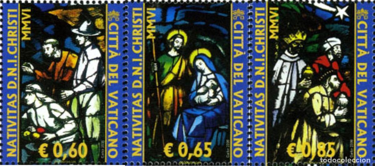 Sellos: 192307 MNH VATICANO 2006 NAVIDAD - Foto 1