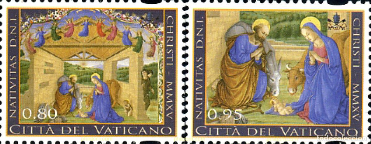 Sellos: 352196 MNH VATICANO 2015 NAVIDAD - Foto 1