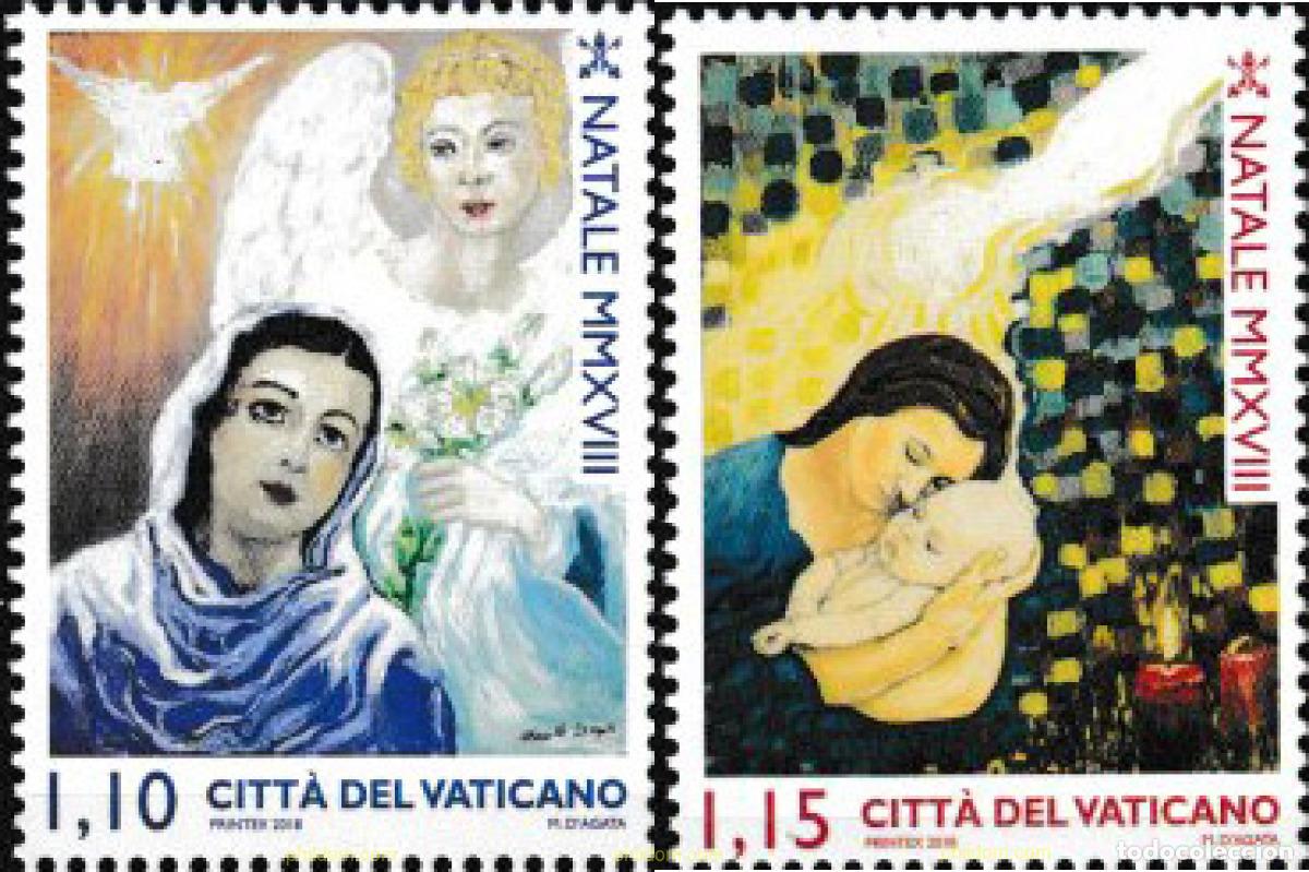 Sellos: 606260 MNH VATICANO 2018 NAVIDAD - Foto 1