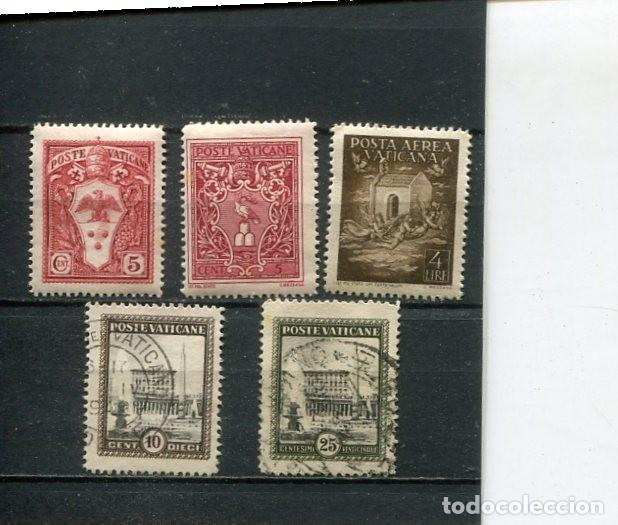 Sellos: LOTE DE SELLOS ANTIGUOS DEL VATICANO - Foto 1