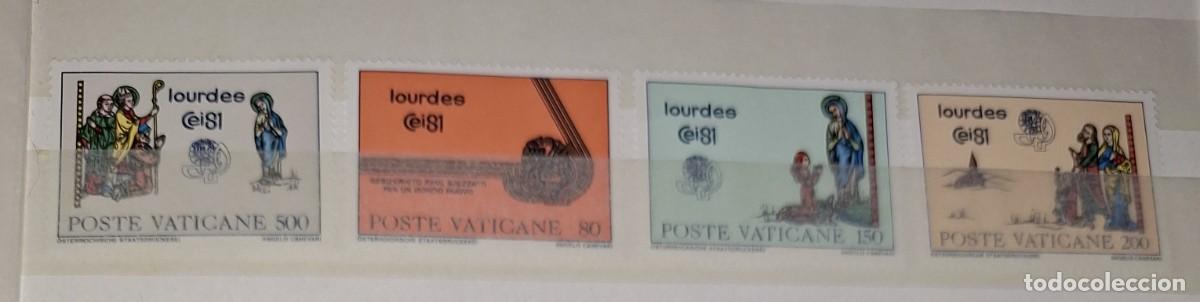 Sellos: VATICANO, 1981, CAT.YT. 708/711. - Foto 1