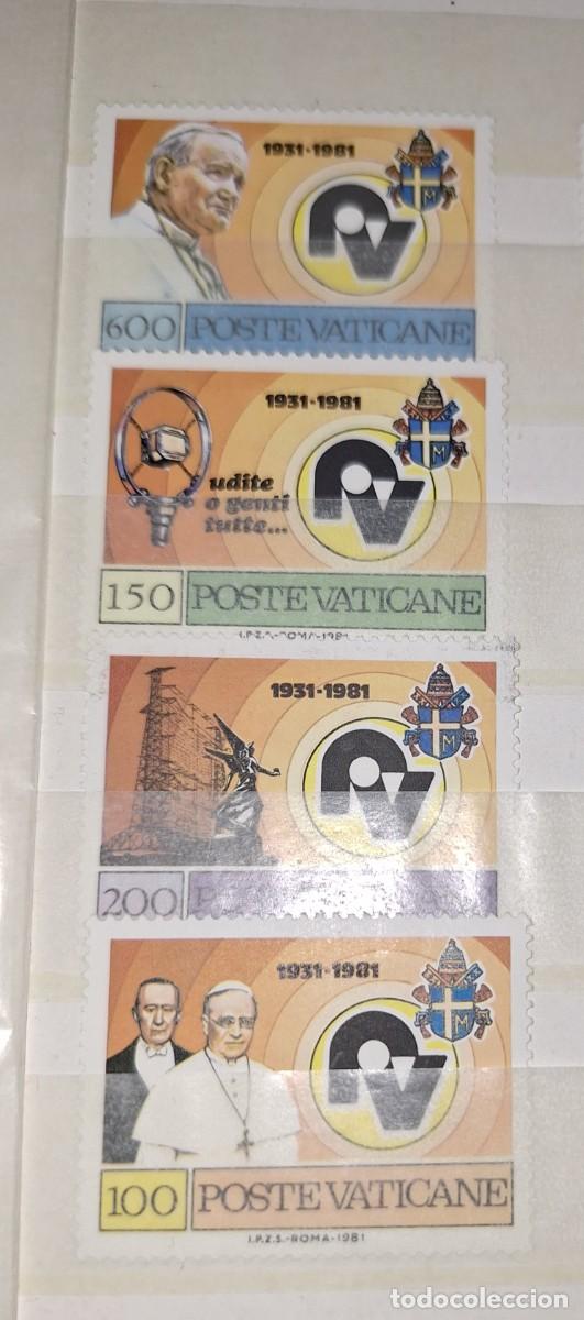 Sellos: VATICANO, 1981, CAT.YT. 702/705. - Foto 1