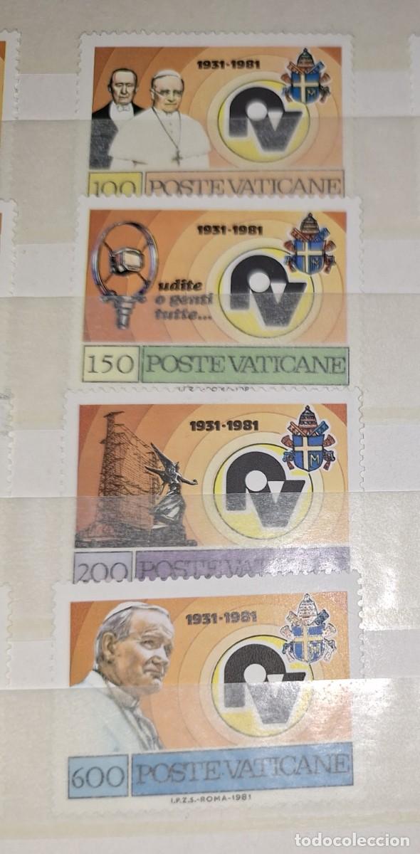 Sellos: VATICANO, 1981, CAT.YT. 702/705. - Foto 1