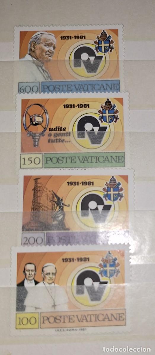 Sellos: VATICANO, 1981, CAT.YT. 702/705. - Foto 1