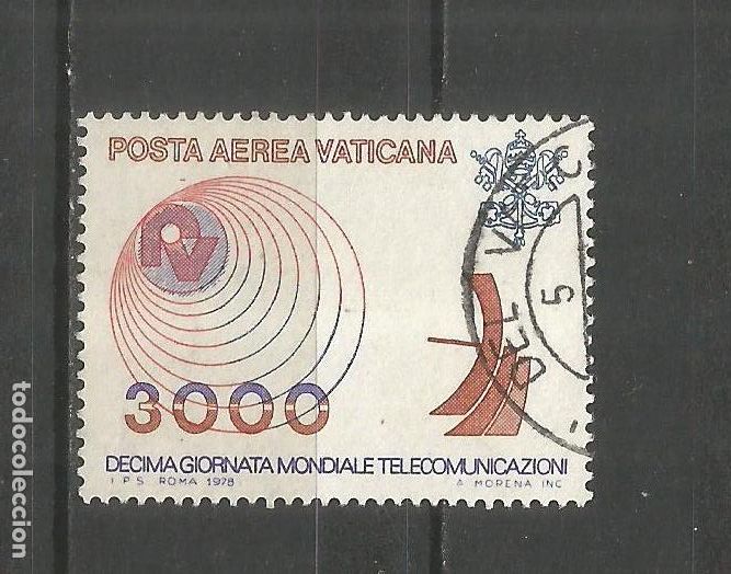 Sellos: VATICANO CORREO AEREO YVERT NUM. 65 USADO - Foto 1