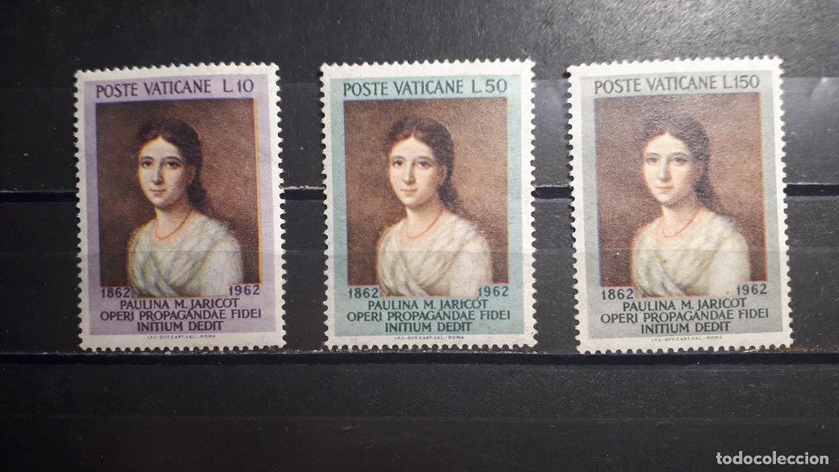 Sellos: VATICANO. A&Ntilde;O 1962. **. YVERT 356/8 - Foto 1