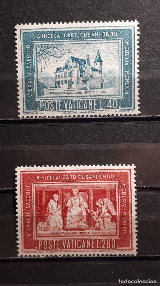 Sellos: VATICANO. A&Ntilde;O 1964. **. YVERT 413/4 - Foto 1