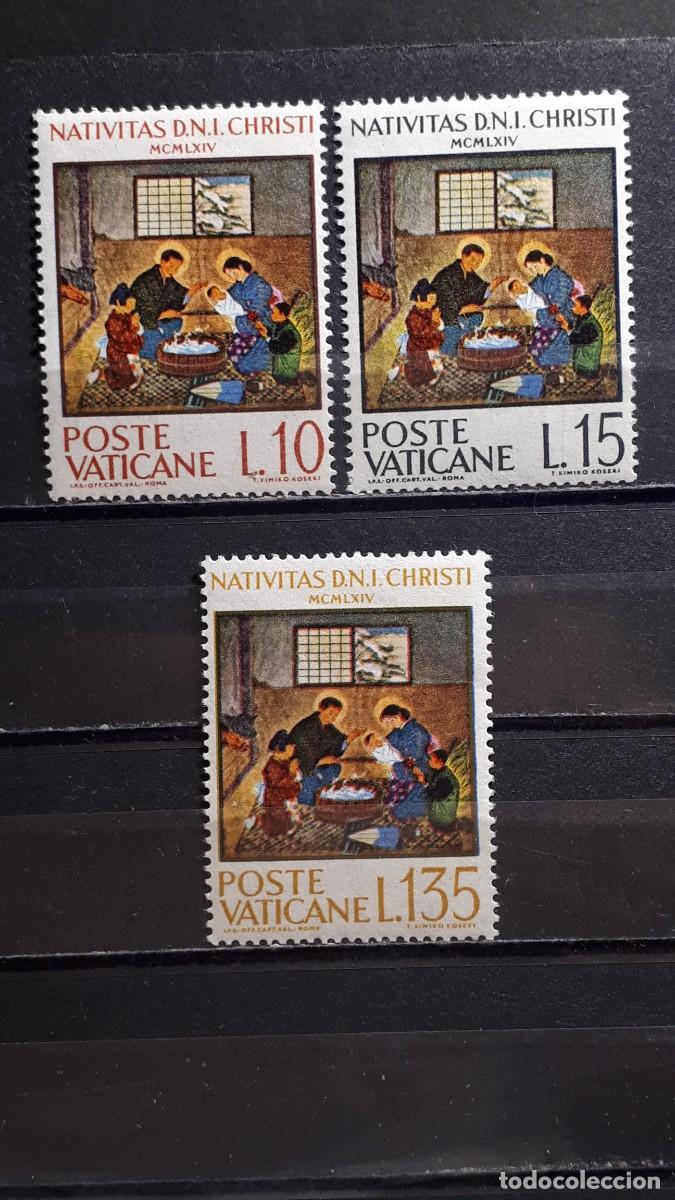 Sellos: VATICANO. A&Ntilde;O 1964. **. YVERT 415/7 - Foto 1