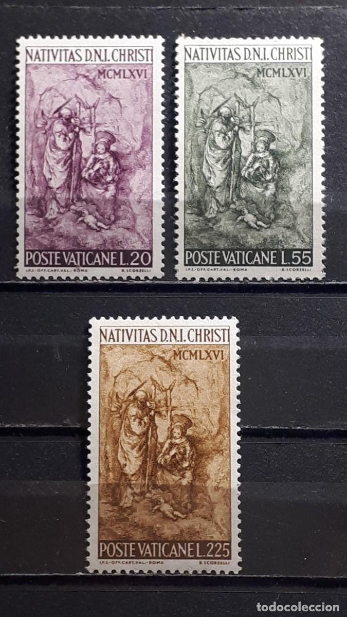Sellos: VATICANO. A&Ntilde;O 1966. **. YVERT 463/5 - Foto 1