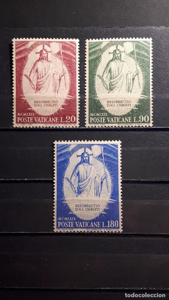 Sellos: VATICANO. A&Ntilde;O 1969. **. YVERT 485/7 - Foto 1