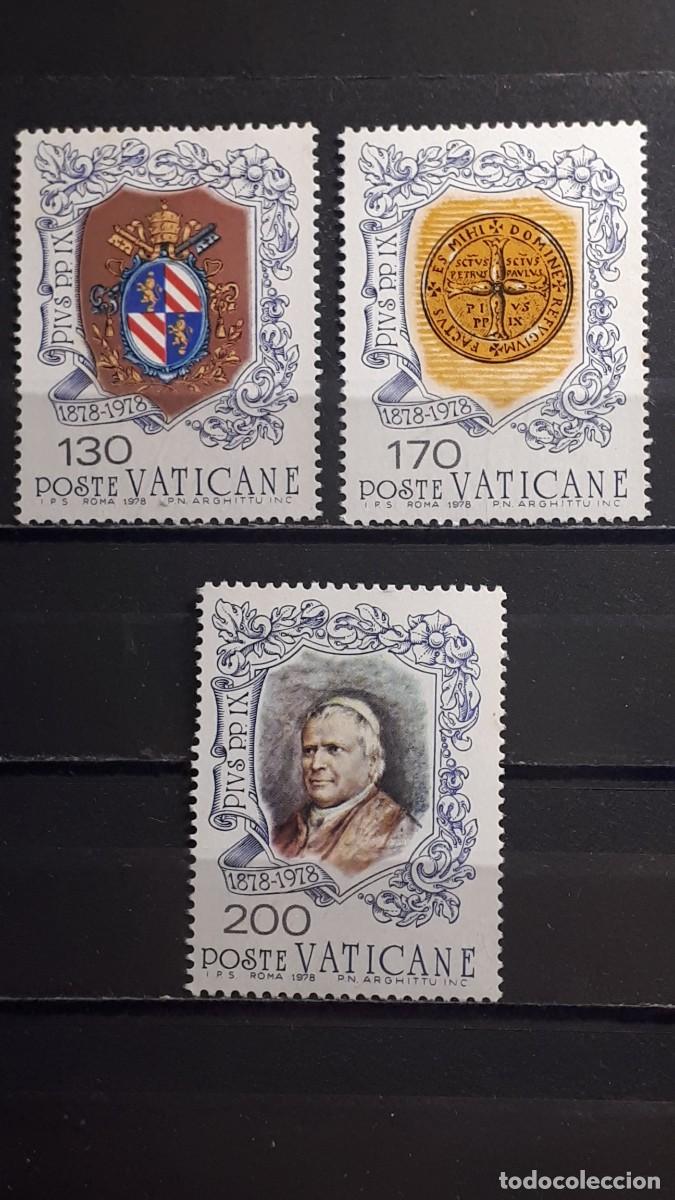 Sellos: VATICANO. A&Ntilde;O 1978. **. YVERT 653/5 - Foto 1