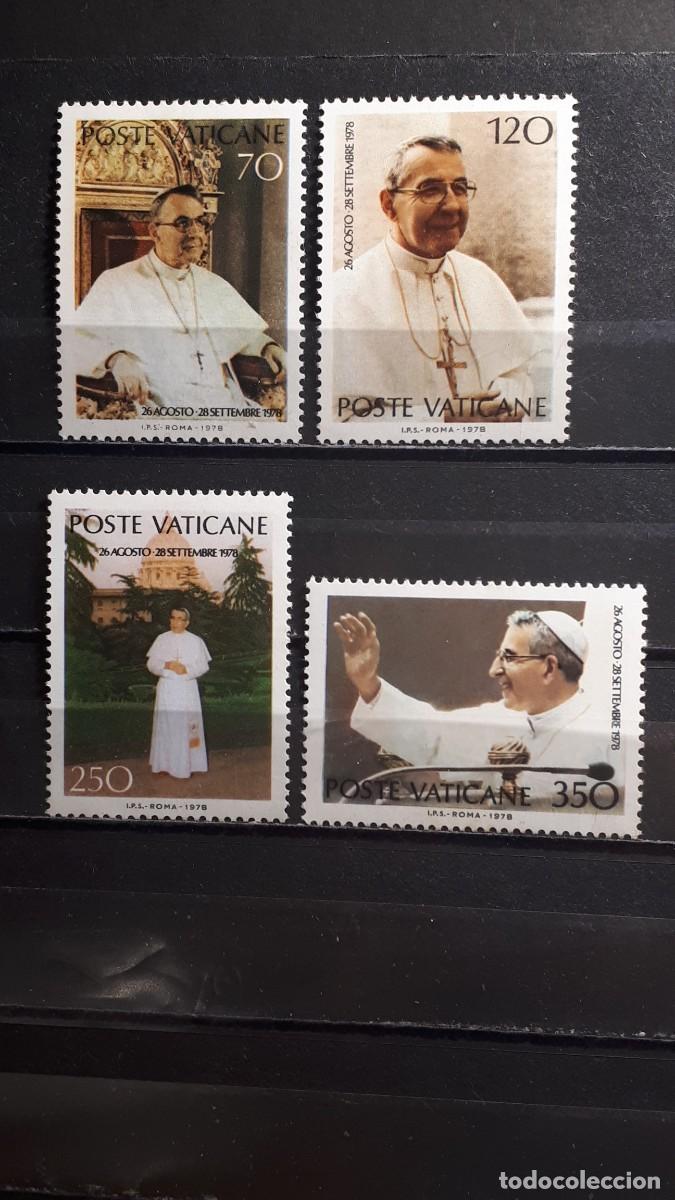 Sellos: VATICANO. A&Ntilde;O 1978. **. YVERT 662/5 - Foto 1