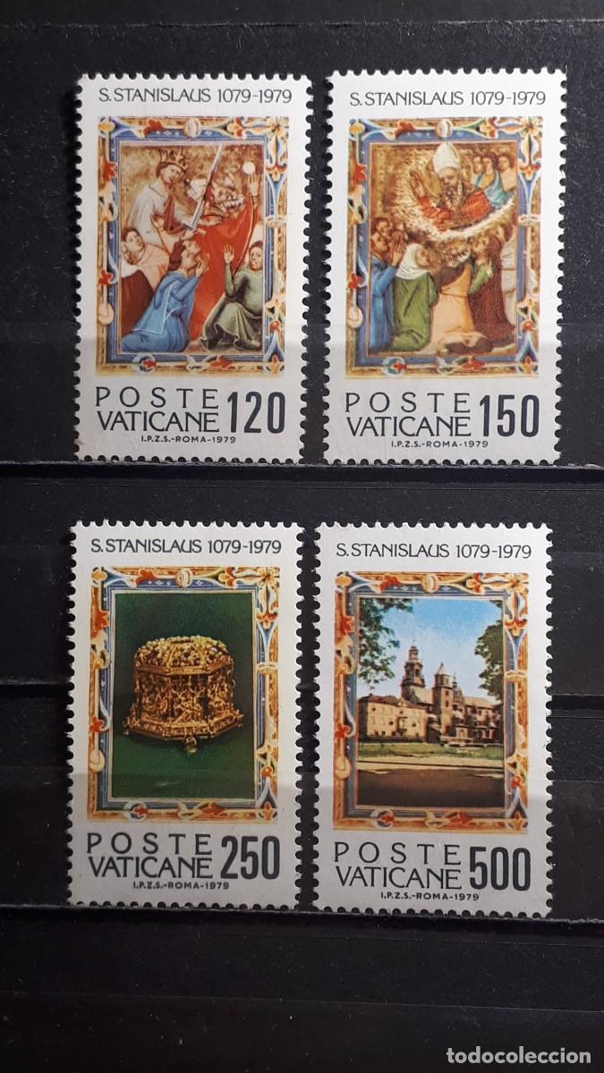 Sellos: VATICANO. A&Ntilde;O 1979. **. YVERT 669/72 - Foto 1