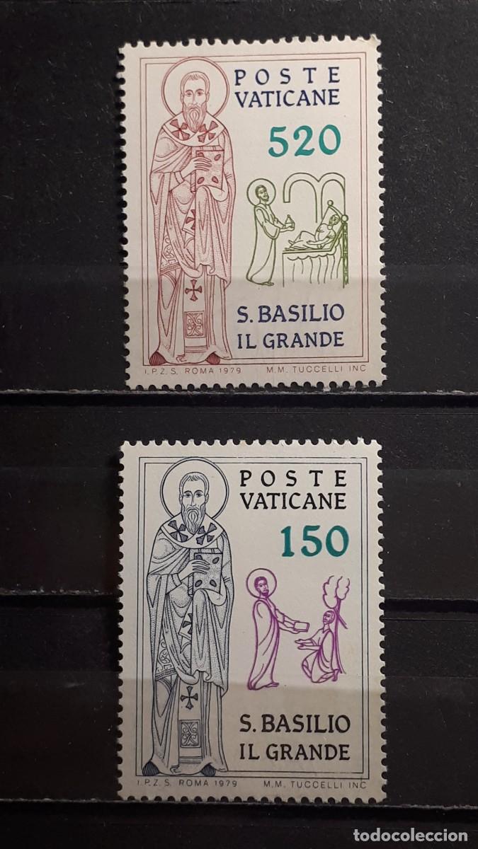 Sellos: VATICANO. A&Ntilde;O 1979. **. YVERT 673/4 - Foto 1