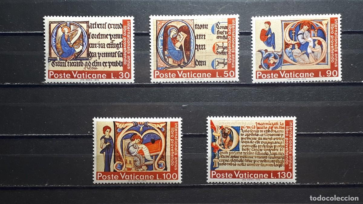 Sellos: VATICANO. A&Ntilde;O 1972. * *. YVERT 542/6 - Foto 1