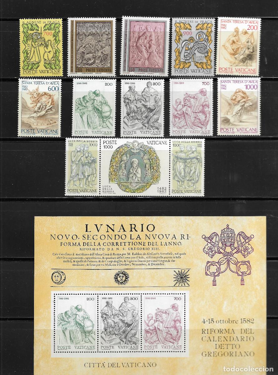 Sellos: VATICANO A&Ntilde;O 1982 COMPLETO. MNH. - Foto 1