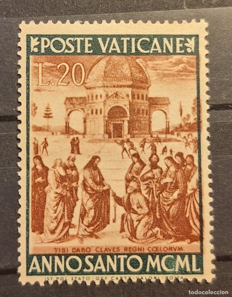 Sellos: VATICANO, 1949, CAT.YT. 154. - Foto 1