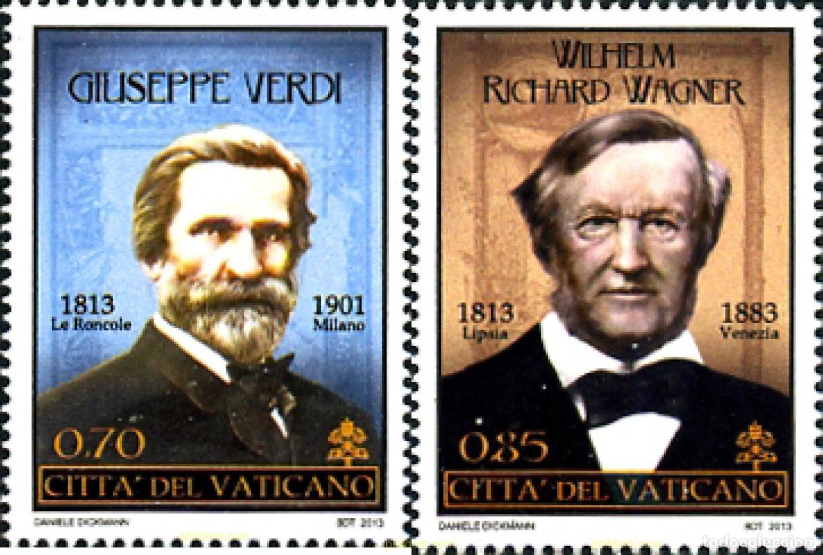 Sellos: 307020 MNH VATICANO 2013 COMPOSITORES - Foto 1