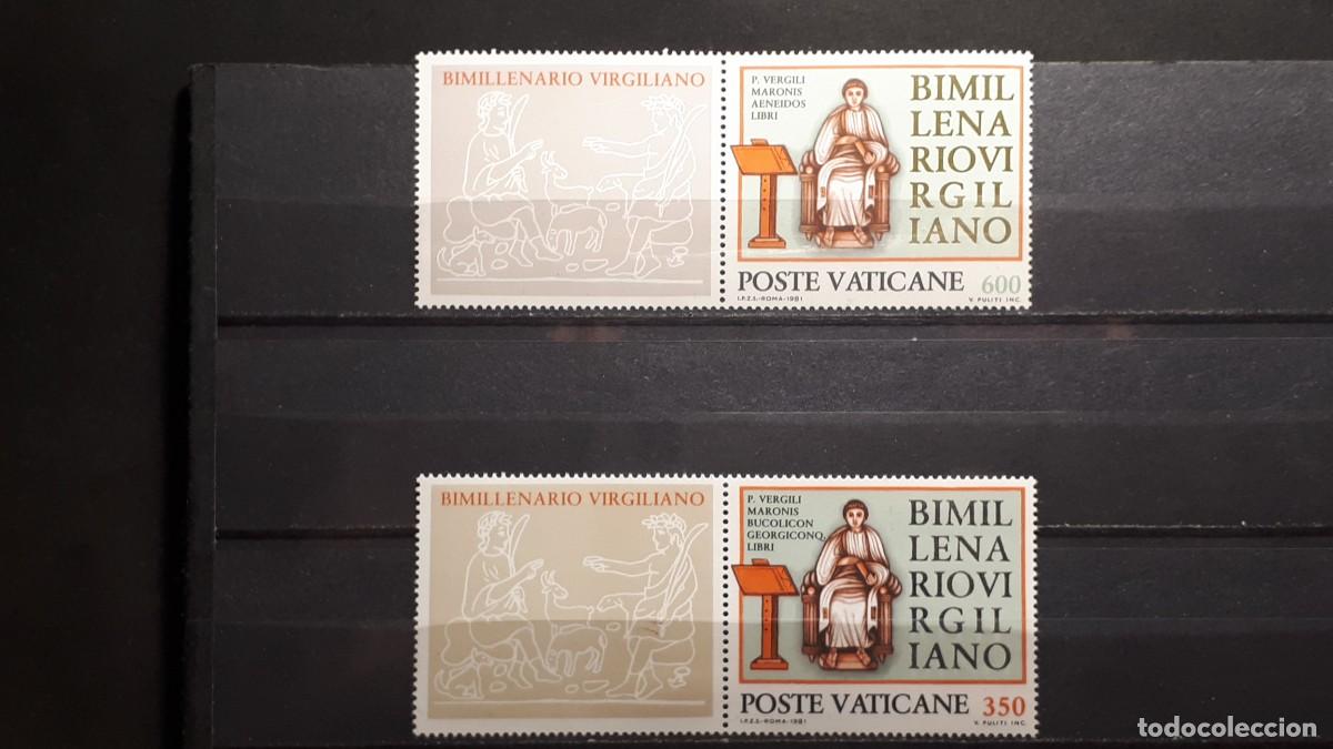 Sellos: VATICANO. A&Ntilde;0 1981. * *. YVERT 706/7 - Foto 1