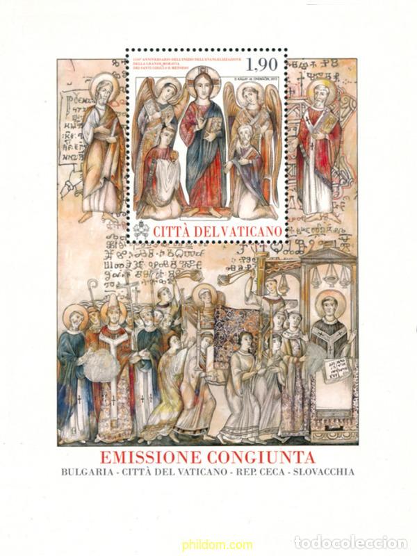 Sellos: 305300 MNH VATICANO 2013 CYRIL Y METHODIUS - Foto 1