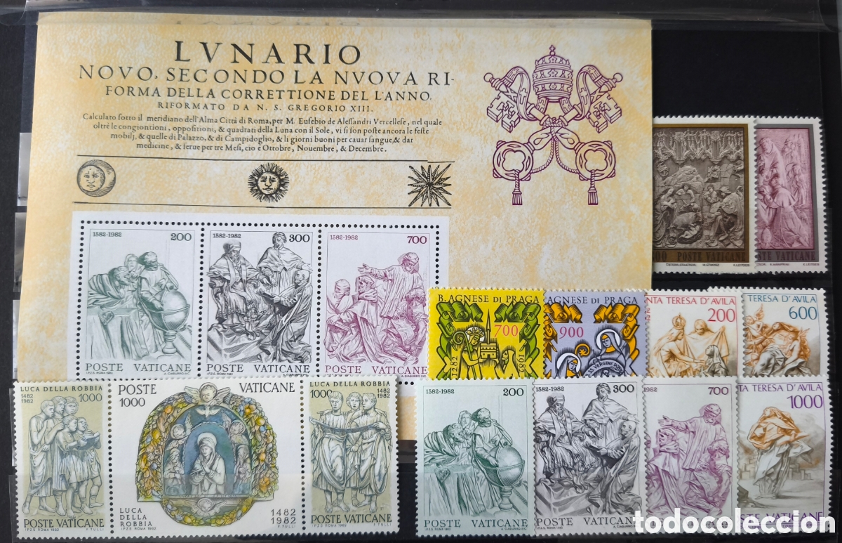 Sellos: Vaticano. 1982. A&ntilde;o completo - Foto 1