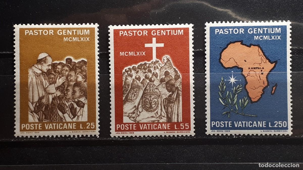 Sellos: Vaticano. *. A&ntilde;o 1969 Yvert 491/3. - Foto 1