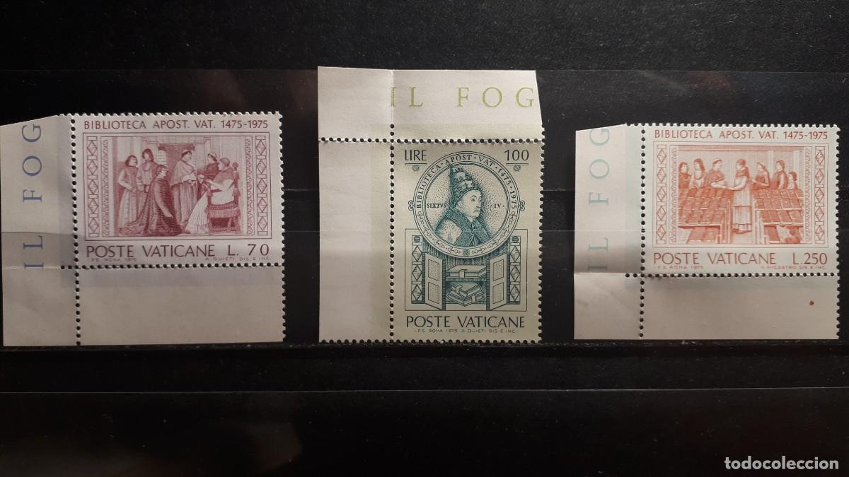 Sellos: VATICANO. A&ntilde;o 1975 ** . YVERT 603/5 - Foto 1
