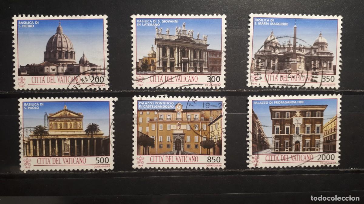 Sellos: Vaticano. A&Ntilde;O 1993. &deg;. Yvert 942/5, 948, 950.