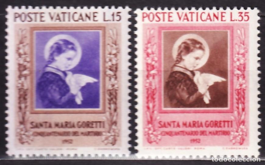 Sellos: Vaticano, 1953 Y&T. 174 / 175 /**/, [SIN FIJASELLOS.]