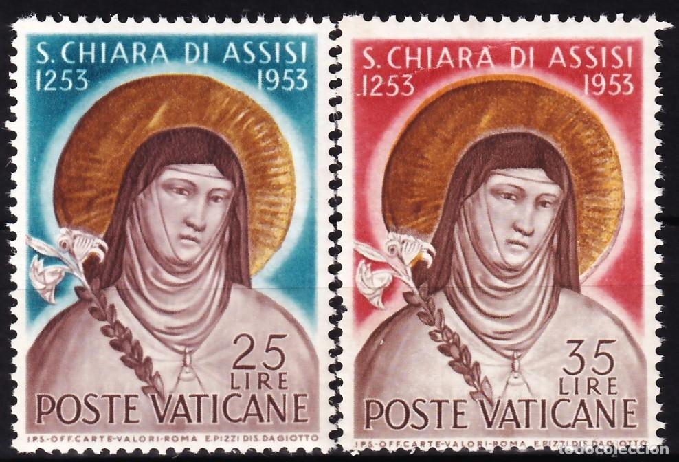 Sellos: Vaticano, 1953 Y&T. 187 / 188 /**/, [SIN FIJASELLOS.]