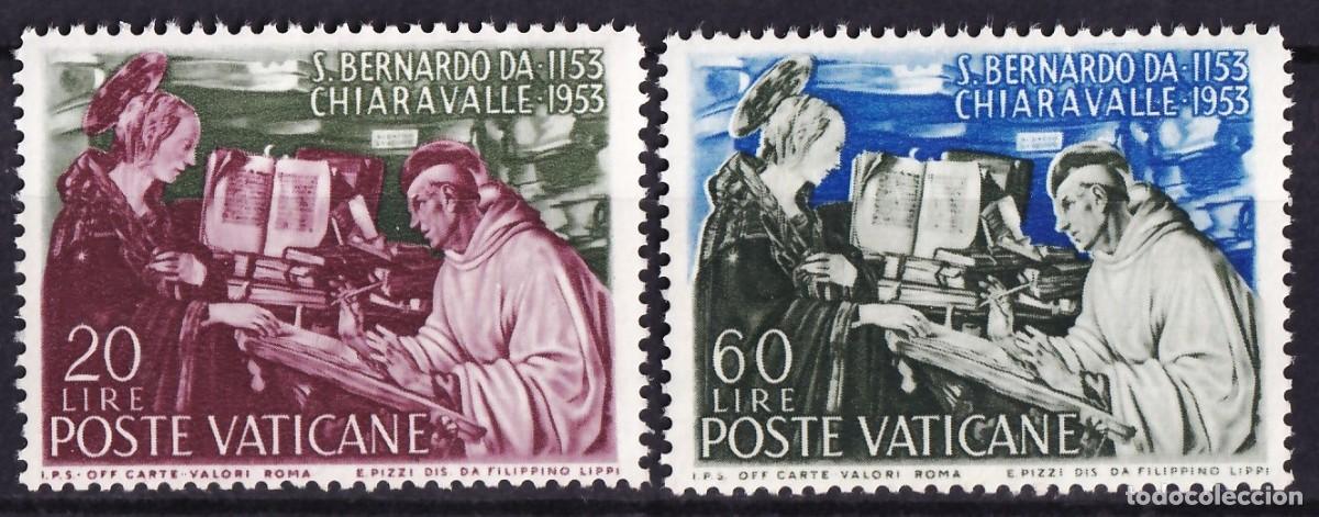 Sellos: Vaticano, 1953 Y&T. 189 / 190 /**/, [SIN FIJASELLOS.]