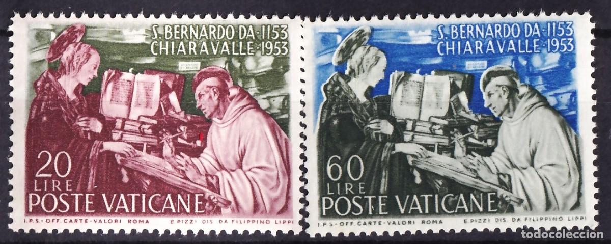 Sellos: Vaticano, 1953 Y&T. 189 / 190 /**/, [SIN FIJASELLOS.]