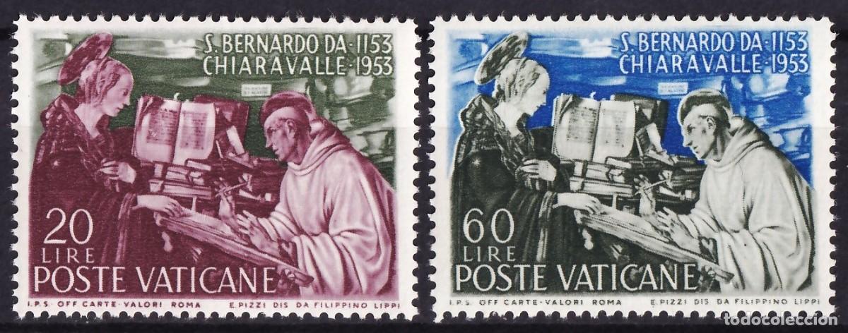 Sellos: Vaticano, 1953 Y&T. 189 / 190 /**/, [SIN FIJASELLOS.]