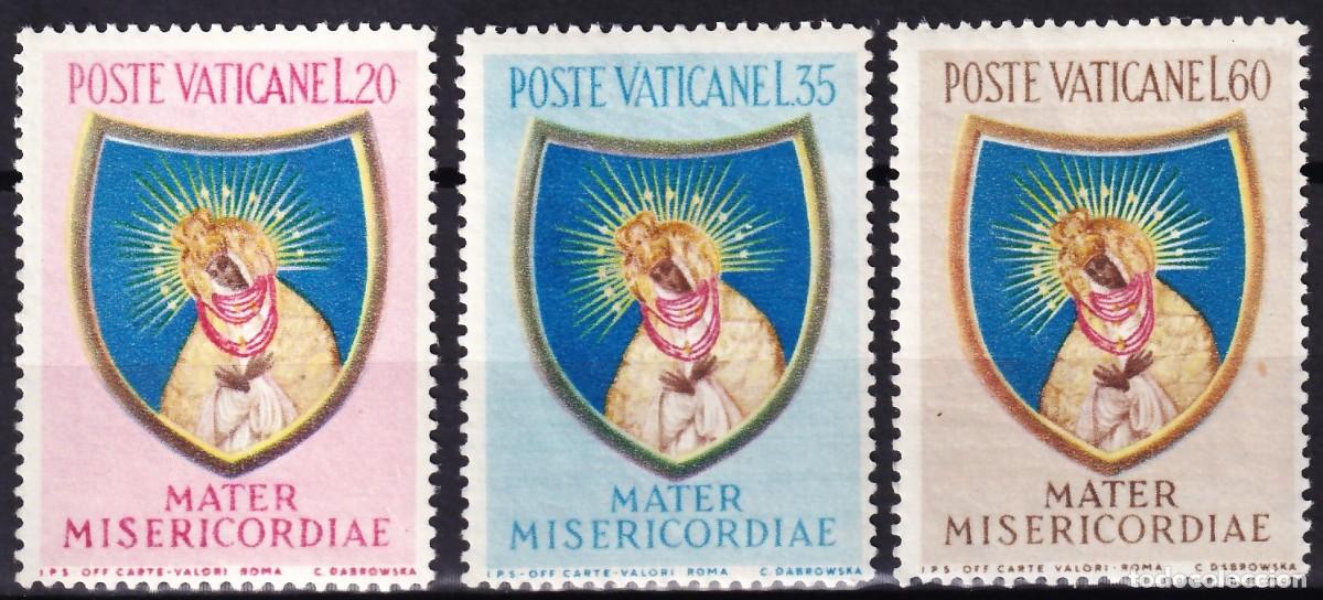 Sellos: Vaticano, 1954 Y&T. 207 / 209 /**/, [SIN FIJASELLOS.]