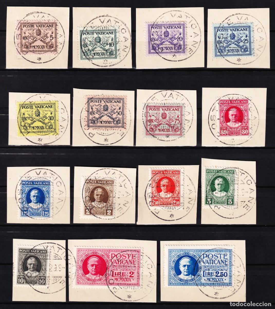 Sellos: Vaticano, 1929 Y&T. 26 / 38