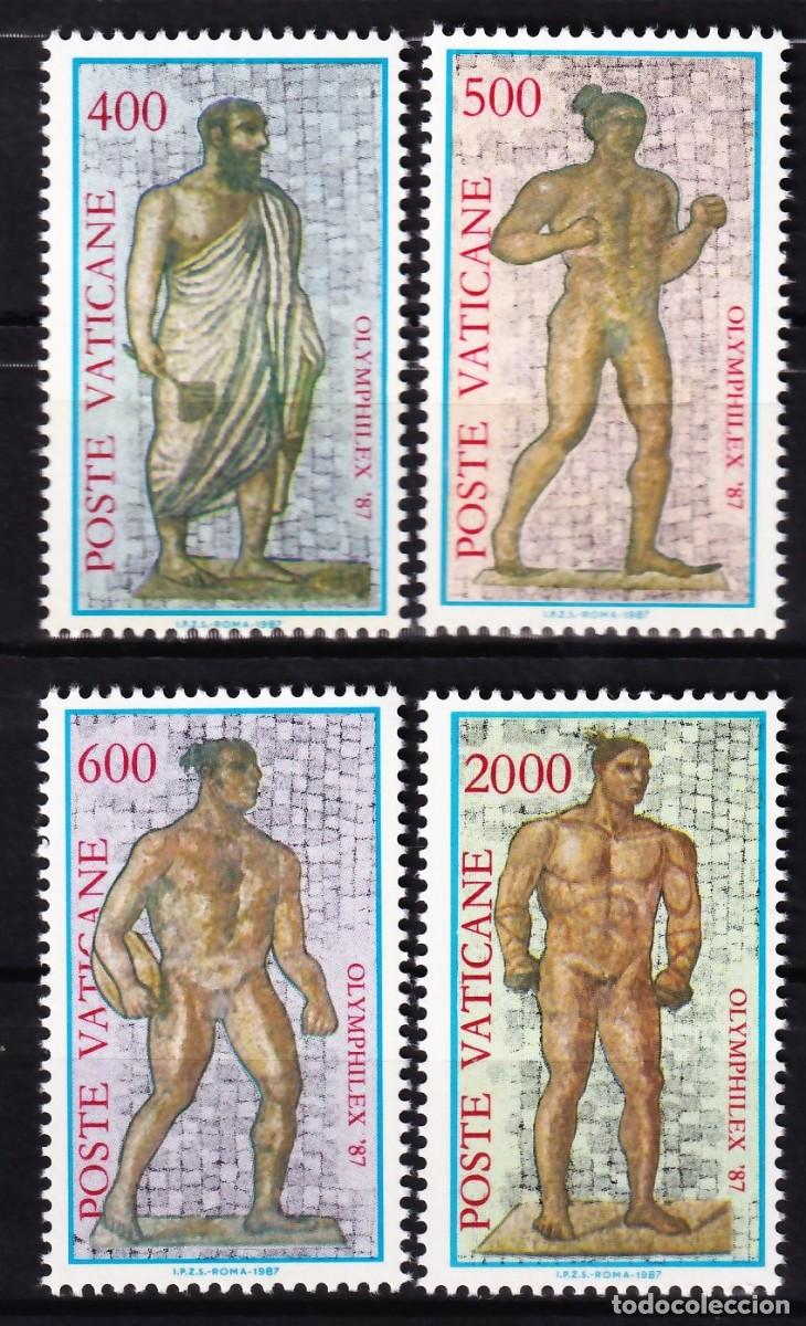 Briefmarken: Vaticano, 1987 Y&T. 811 / 814 /**/, [SIN FIJASELLOS.]