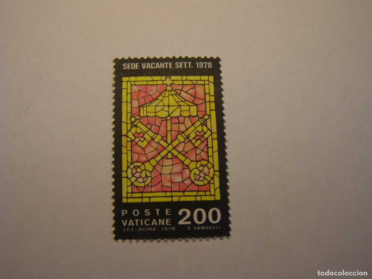 Sellos: Sello del Vaticano, Sede Vacante, a&ntilde;o 1978