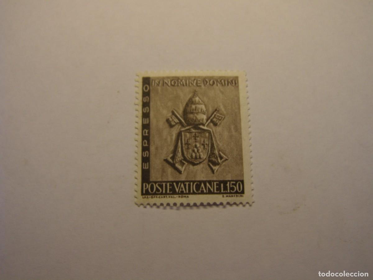 Sellos: Sello del Vaticano, espresso, IN NOMINE DOMINE.