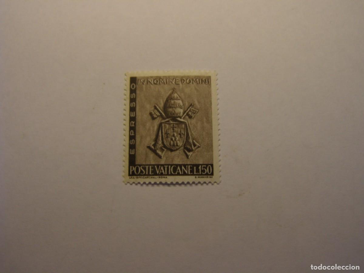 Sellos: Sello del Vaticano, espresso, IN NOMINE DOMINE.