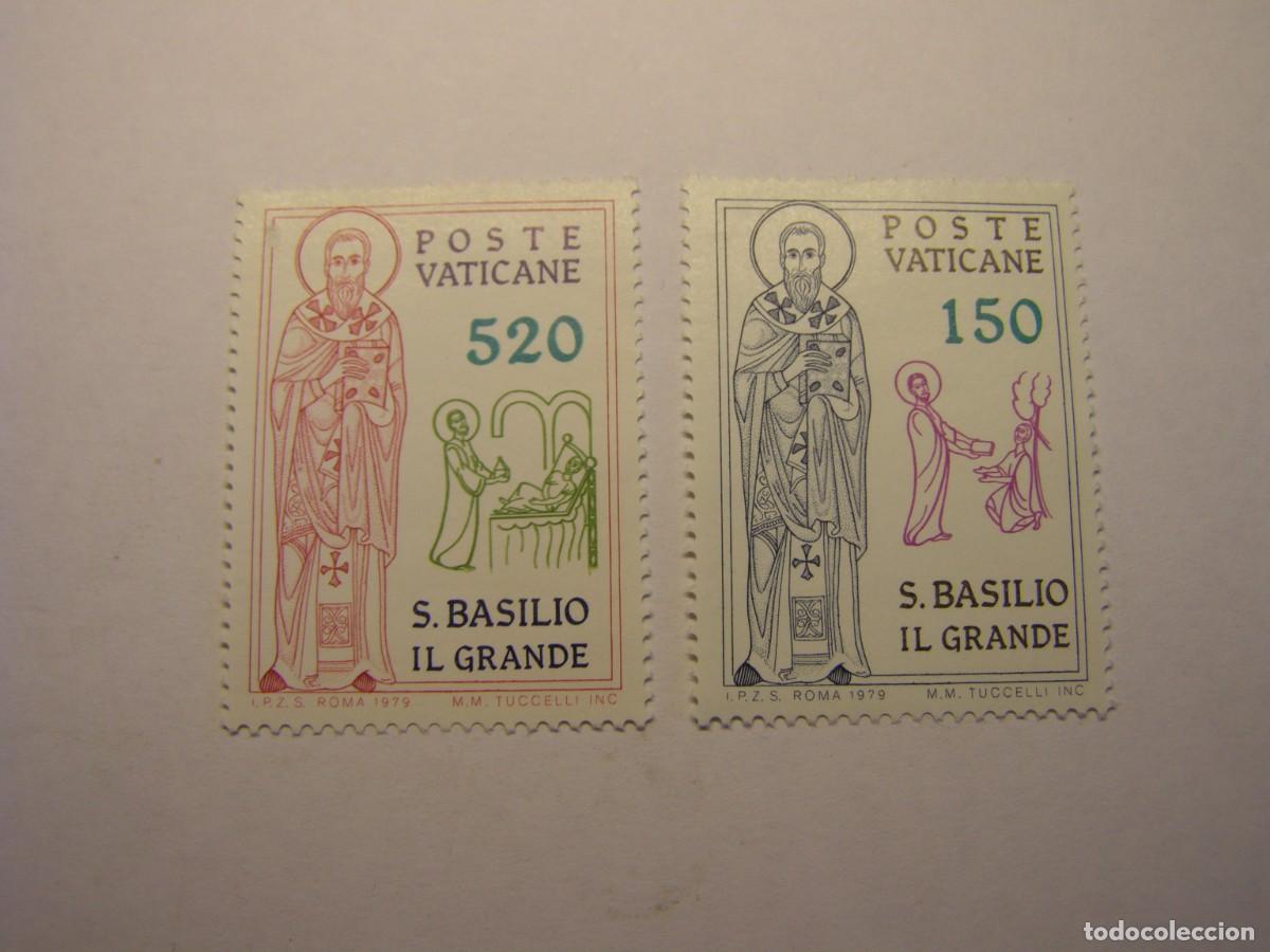 Sellos: Lote sellos del Vaticano, S. BASILIO IL GRANDE.