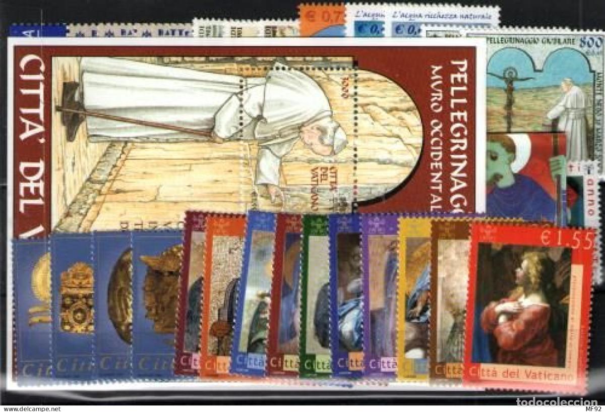 Sellos: Vaticano n&ordm; 1224/59 y carnet n&ordm; 1248&ordf;