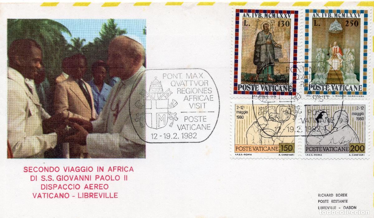 Sellos: VATICANO 1974 CARTA MICHEL VA 650-656+795-796