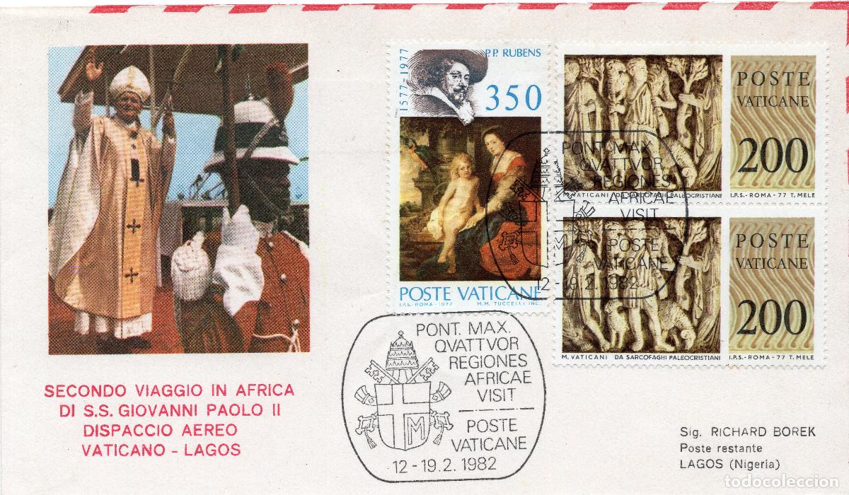 Sellos: VATICANO 1977 CARTA MICHEL VA 715-717