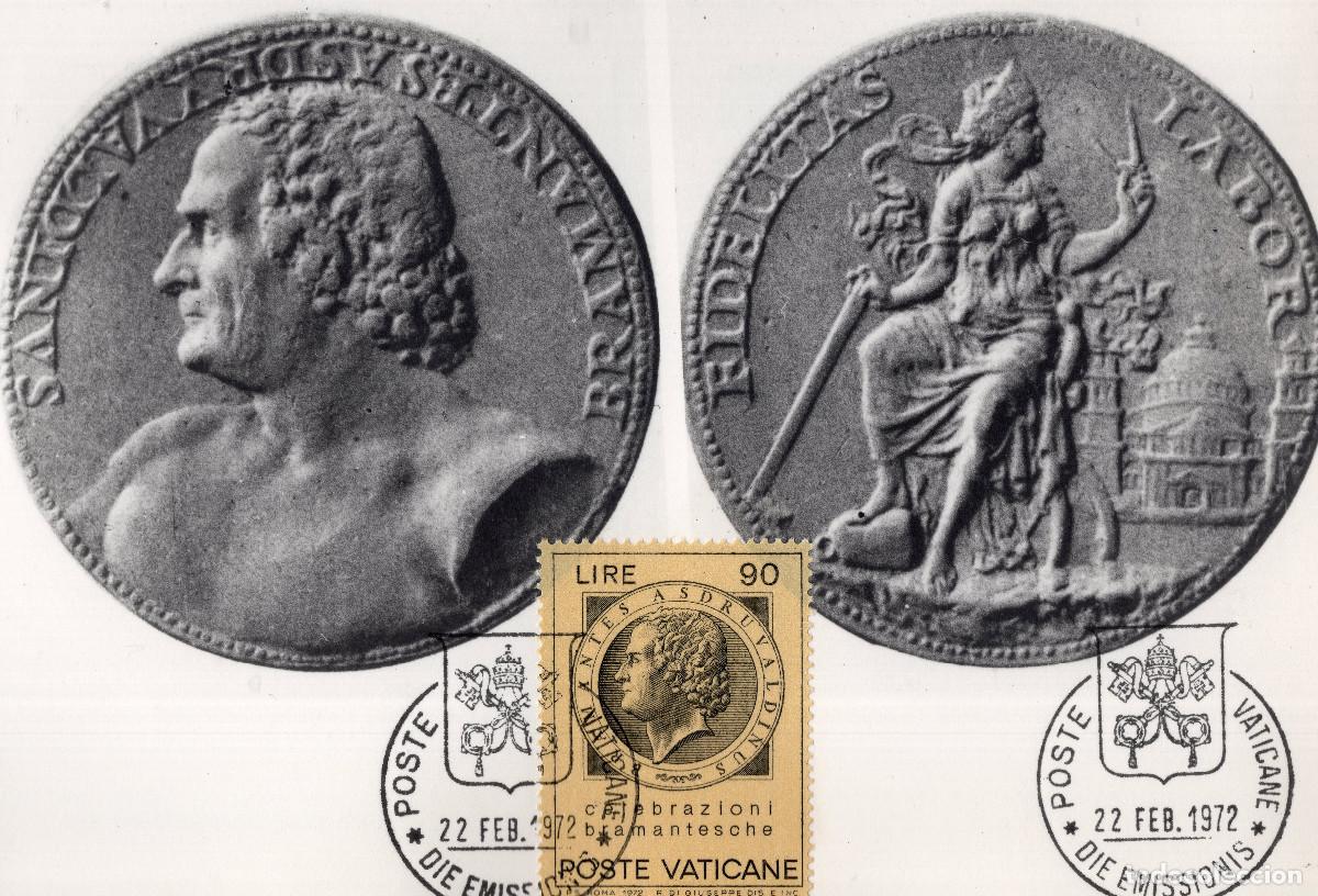 Sellos: VATICANO 1972 MAXIMA MICHEL VA 597