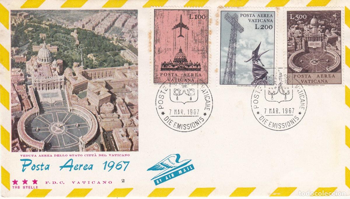 Sellos: SPD - PRIMER DIA - VATICANO - 1967