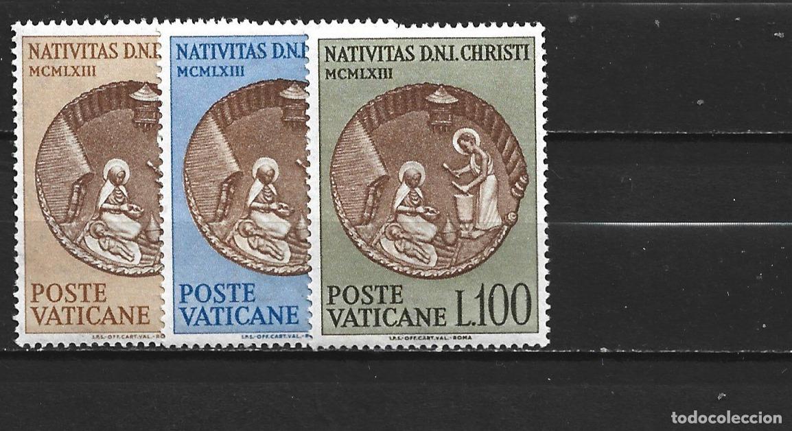 Sellos: VATICANO YVERT NUM. 390/392 ** SERIE COMPLETA SIN FIJASELLOS