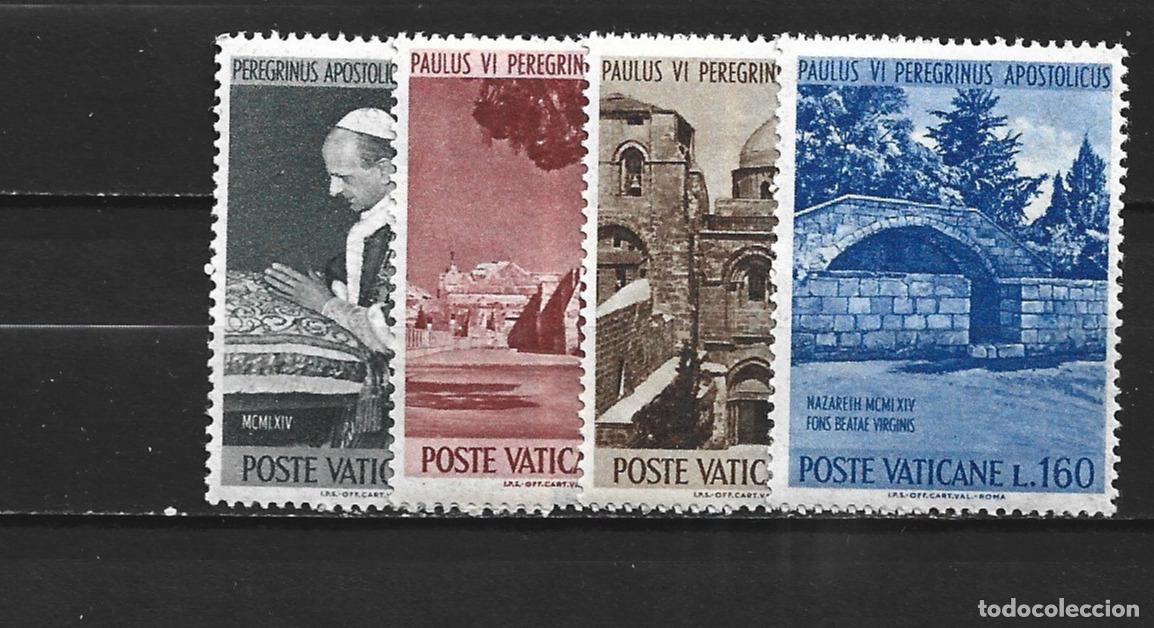 Sellos: VATICANO YVERT NUM. 393/396 ** SERIE COMPLETA SIN FIJASELLOS