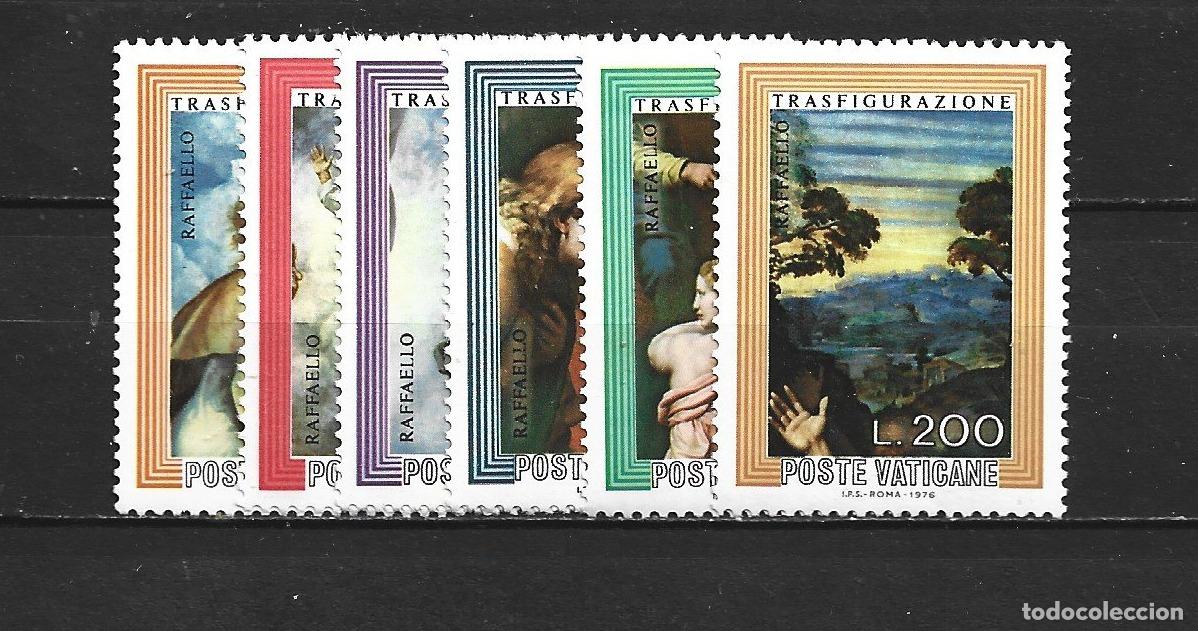 Sellos: VATICANO YVERT NUM. 616/621 ** SERIE COMPLETA SIN FIJASELLOS
