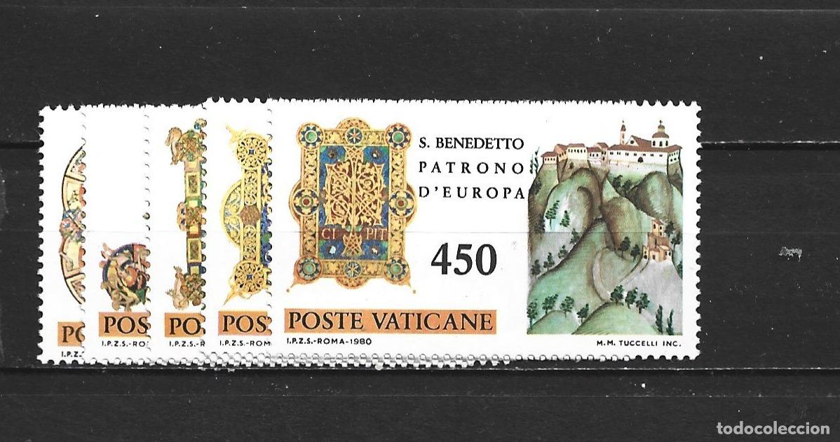 Sellos: VATICANO YVERT NUM. 689/693 ** SERIE COMPLETA SIN FIJASELLOS